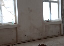 Komunitní centrum - štukujeme