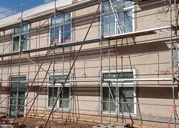 Rekonstrukce našeho komunitního centra se pomalu přibližuje k závěru!