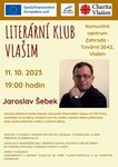 LITERÁRNÍ KLUB jAROSLAV šEBEK
