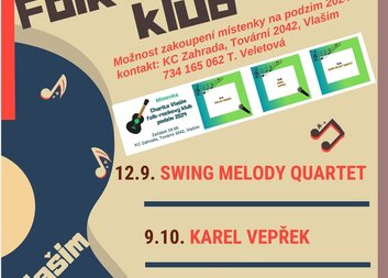 Kluby Komunitního centra ve Vlašimi na podzim 2024