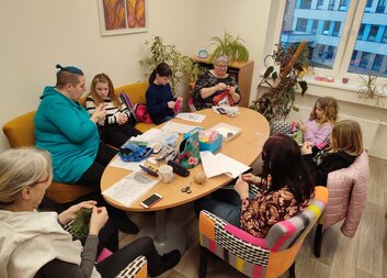 Klub háčkování v KC IV.